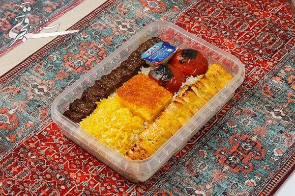 چلو کباب وزیری سینه تک وعده